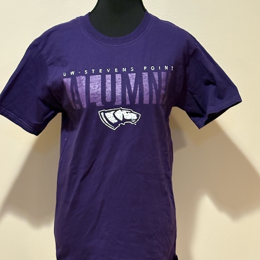 UW-Stevens Point Purple Alumni T-Shirt